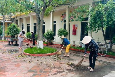 Công tác chuẩn bị cho năm học 2025 – 2026 ở Trường Tiểu học Giao Lạc