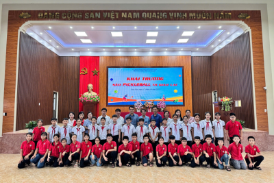 Trường Tiểu học Giao Lạc khai trương sân Pickleball – Không gian rèn luyện thể chất và gắn kết cộng đồng